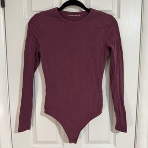 Abercrombie & Fitch Long Sleeve Bodysuit Soft af Collection - Size S